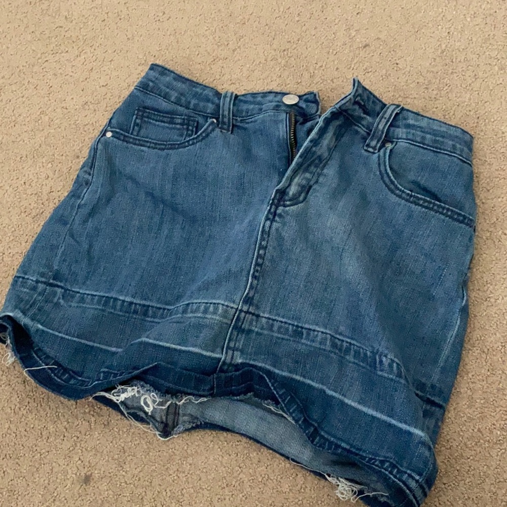Jean skirt
